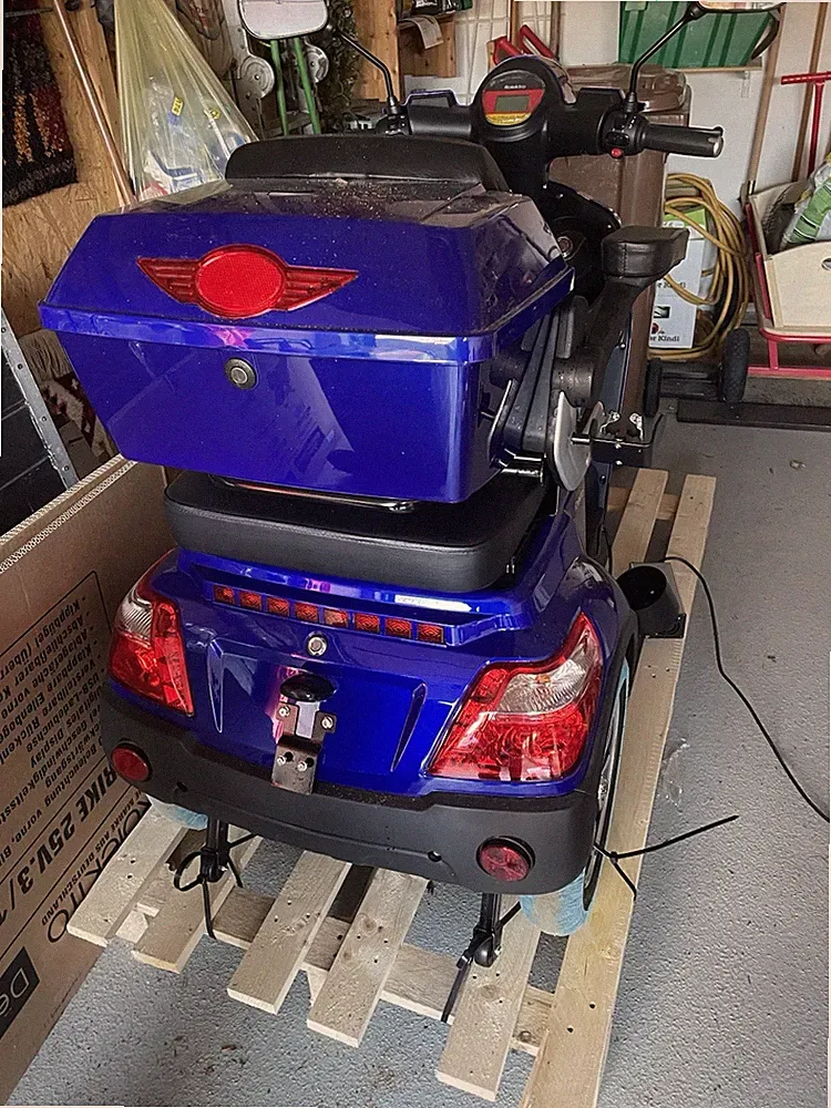 Rolektro E-Quad 25 Rot 1000 Watt Seniorenmobil Elektroroller E-Roller E-Scooter