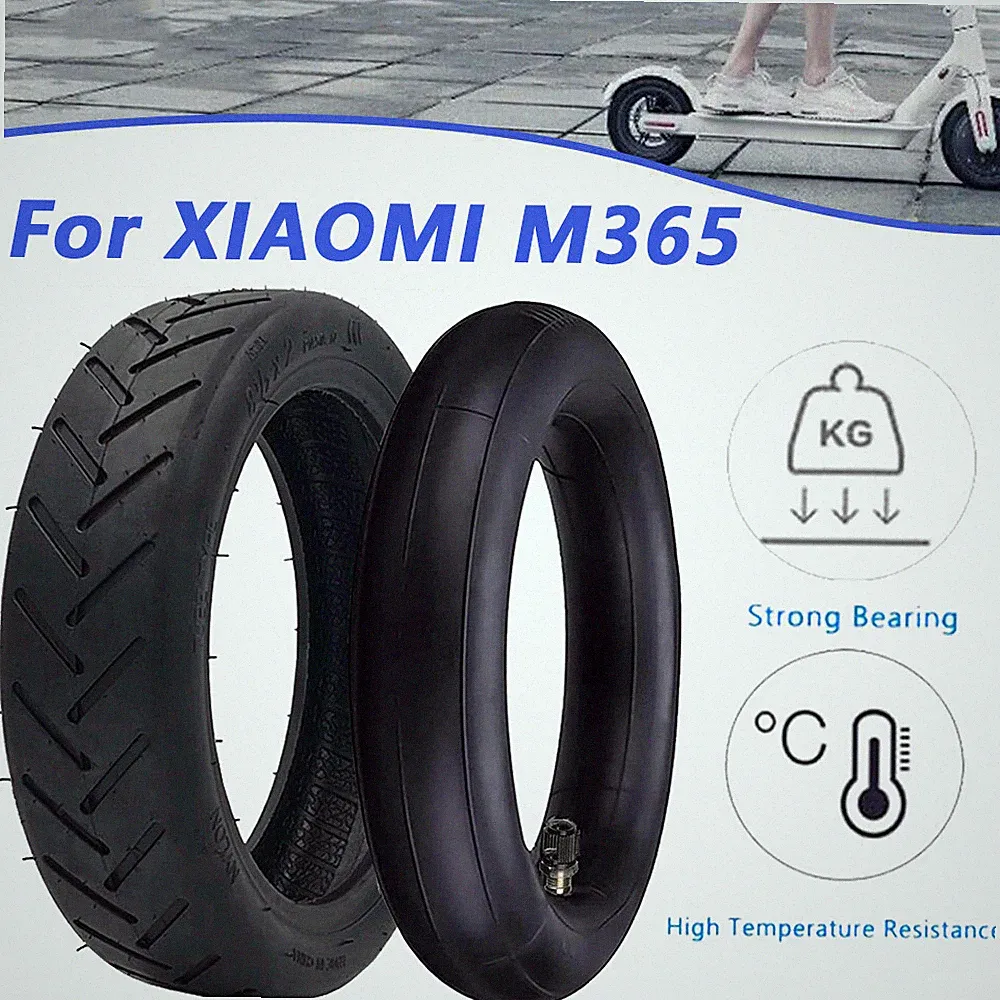 Roller-Ersatzreifen Doppelter Gummireifen Elektroroller-Reifen für Xiaomi M365
