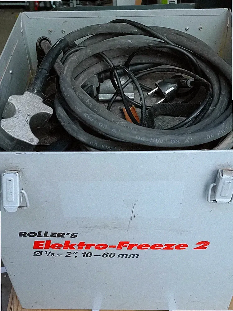 ROLLER'S Einfriergerät Elektro Freeze 2 sieh. Video und Fotos