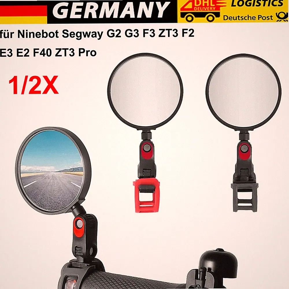 Rückspiegel Für Ninebot Segway G2 G3 F3 ZT3 F2 E3 E2 F40 ZT3 Pro Elektroroller
