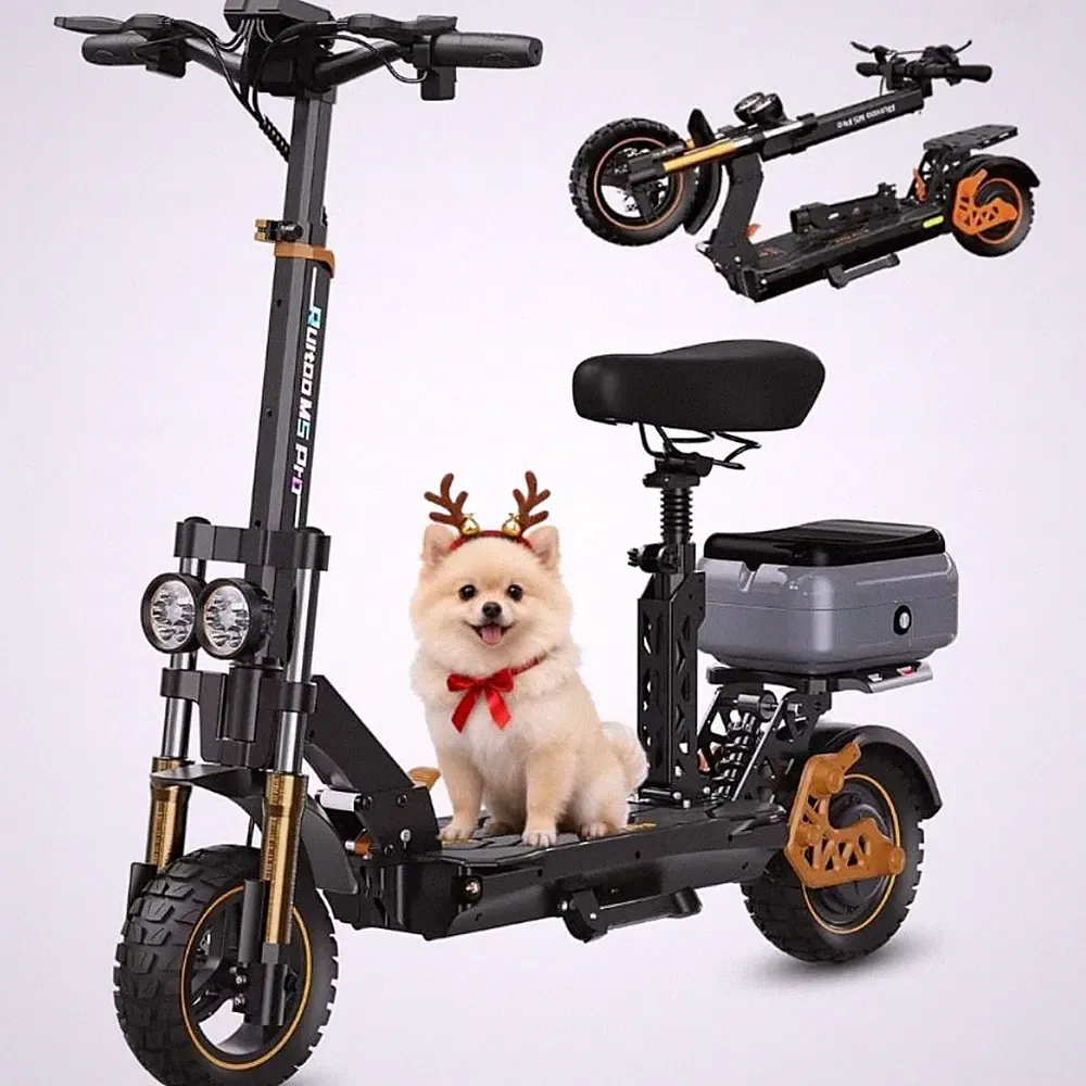 Ruitoo M5 Pro E-Scooter 1200W 20,8Ah Elektroroller offroad 11'' E-Roller 55 km/h