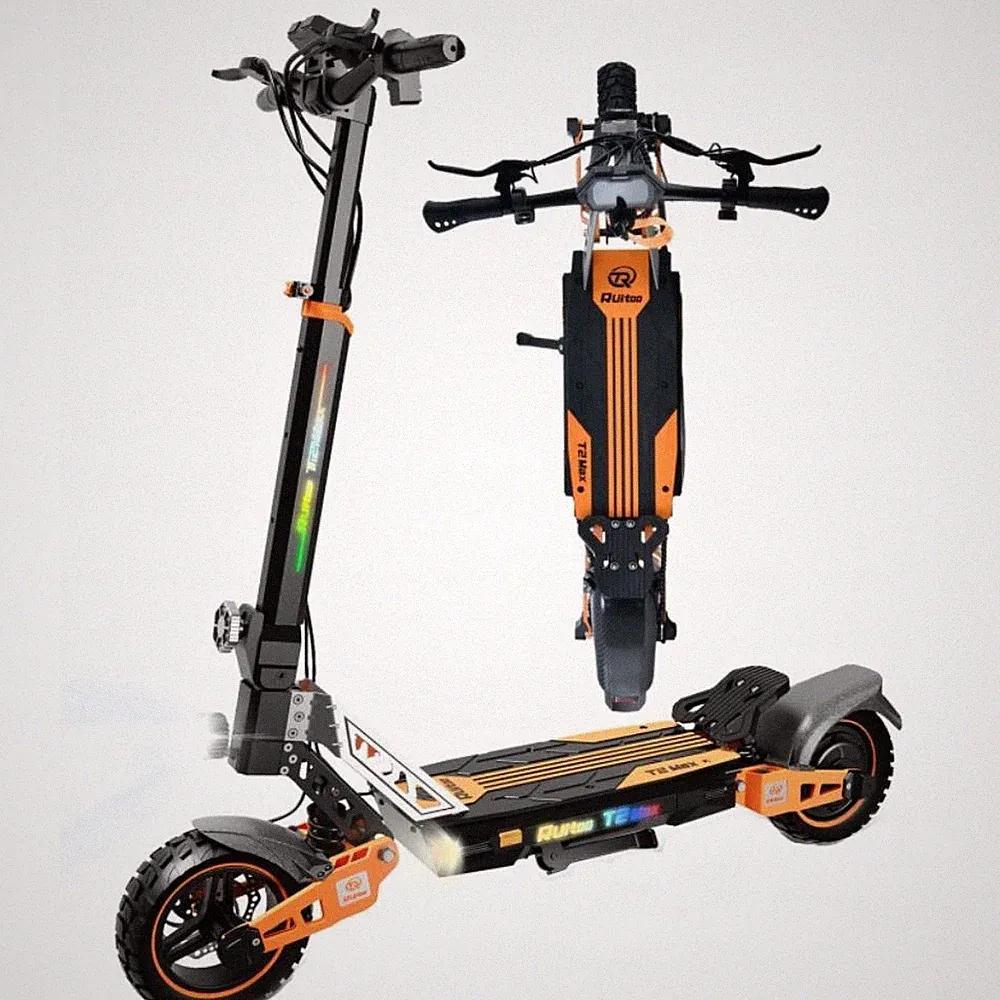 Ruitoo T2 Max E-Scooter 1000W 48V20,8Ah Elektroroller offroad 10'' E-Roller 50km