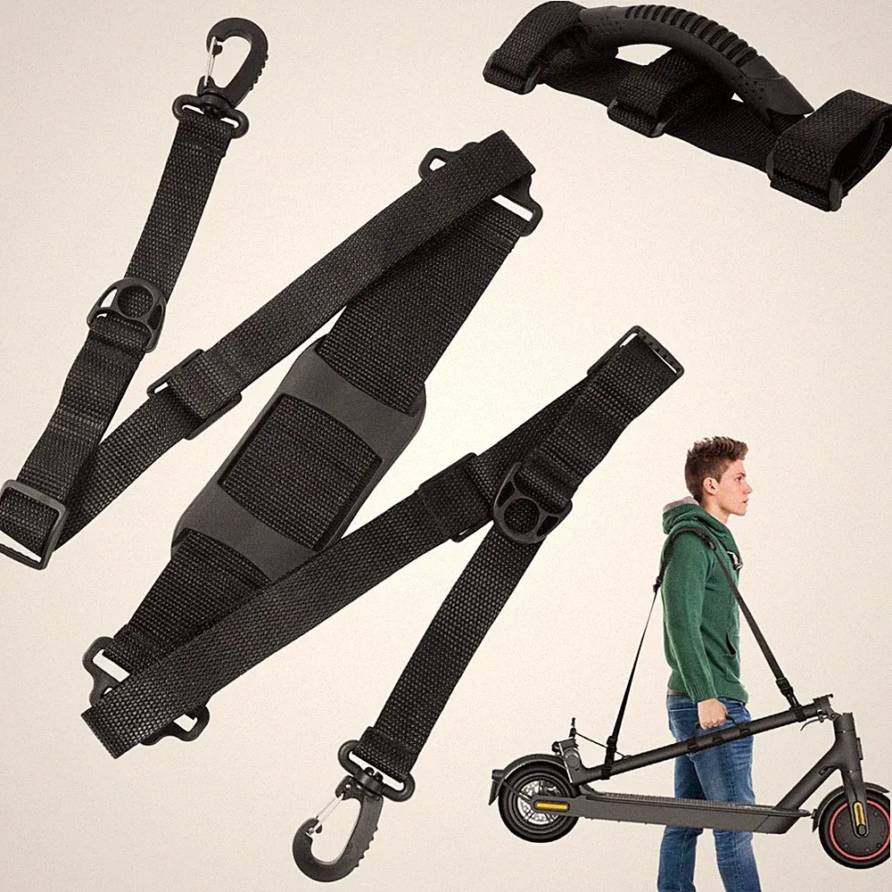 Schultergurt verstellbar Elektroroller Fahrrad Kinderwagen Tragegurt Zubehör