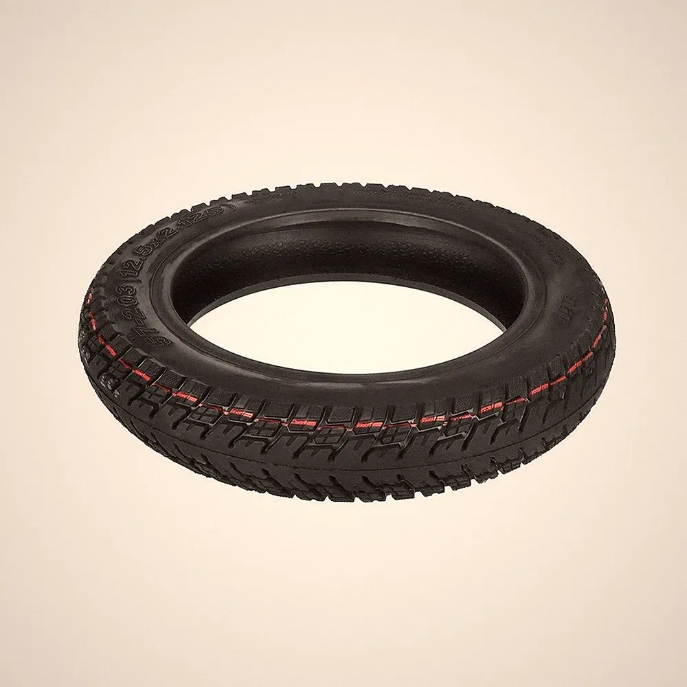 Schwarz Off Road Reifen 12,5 x 2,125 (57-203) für Xiaomi 5Plus Elektroroller