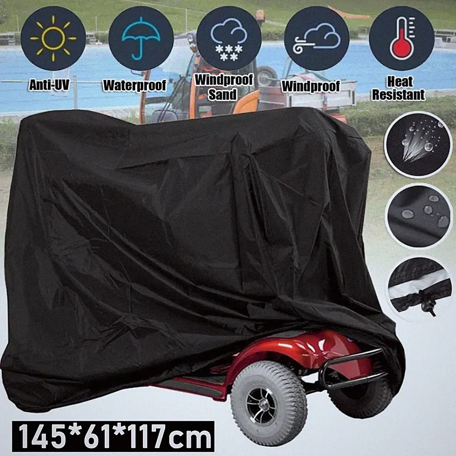 Scooterabdeckung Schutzhaube Abdeckhaube Elektromobil Scootergarage Schutzp DHL