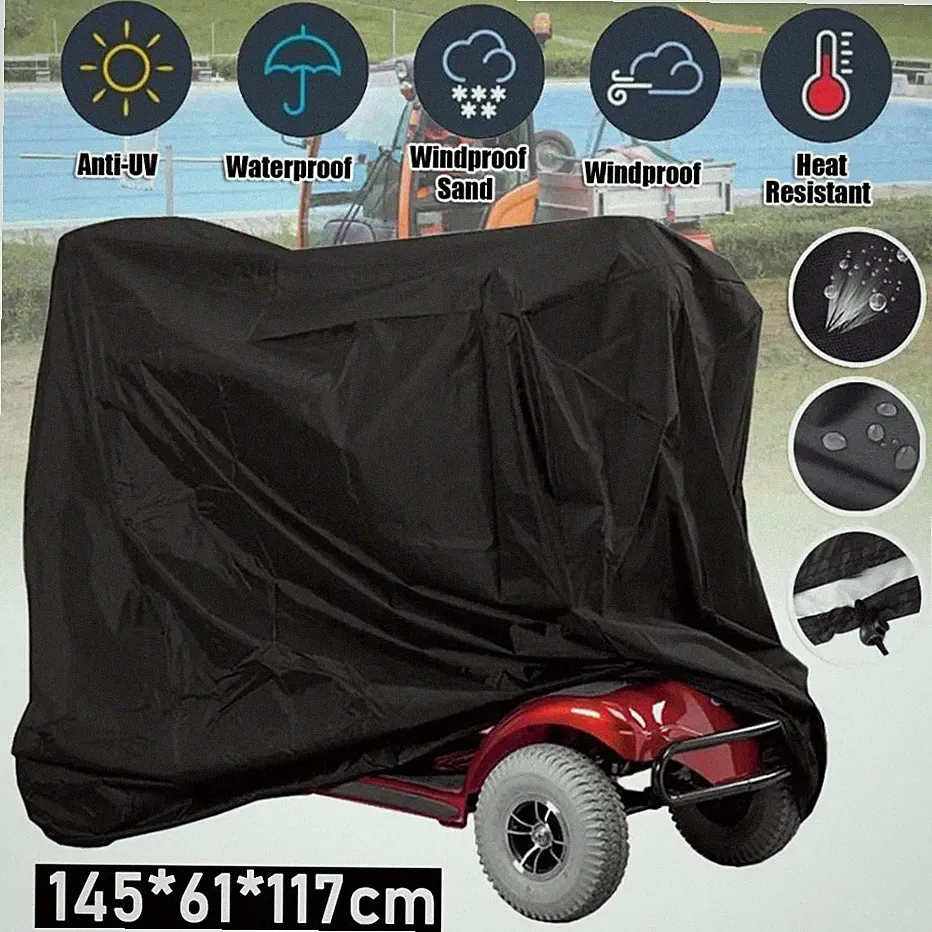 Scooterabdeckung Schutzhaube Abdeckhaube Elektromobil Scootergarage Schutzp DHL