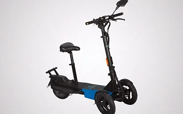 Scuddy Slim V4 eScooter Elektro-Faltroller, Roller mit Sitz 1000 W 40 km