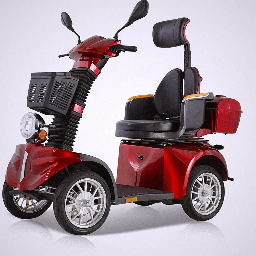 Seniorenmobil 4-Rad Roller Elektromobil Seniorenfahrzeug 1000W Mobilität Scooter