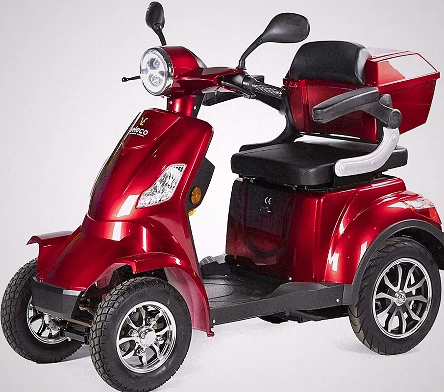 Seniorenmobil 4-Rad Roller Elektromobil Seniorenfahrzeug 1000W VELECO FASTER