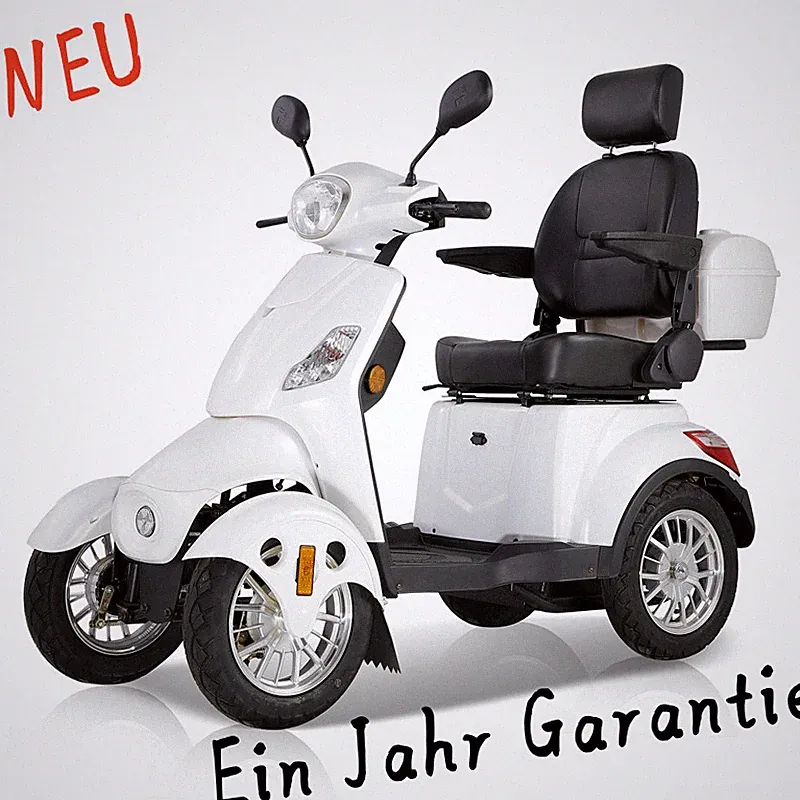 Seniorenmobil 4-Rad Roller Elektromobil Seniorenfahrzeug 500W Mobilitäts Scooter
