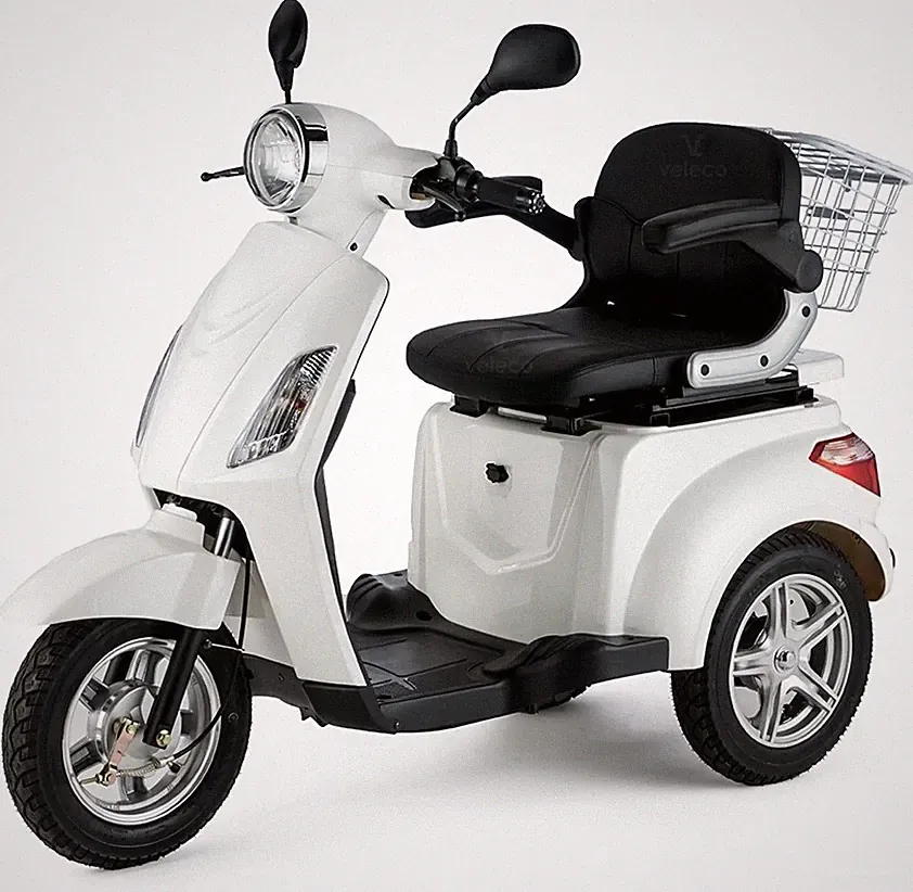 Seniorenmobil Dreirad Roller Elektromobil Seniorenfahrzeug 900W VELECO ZT15