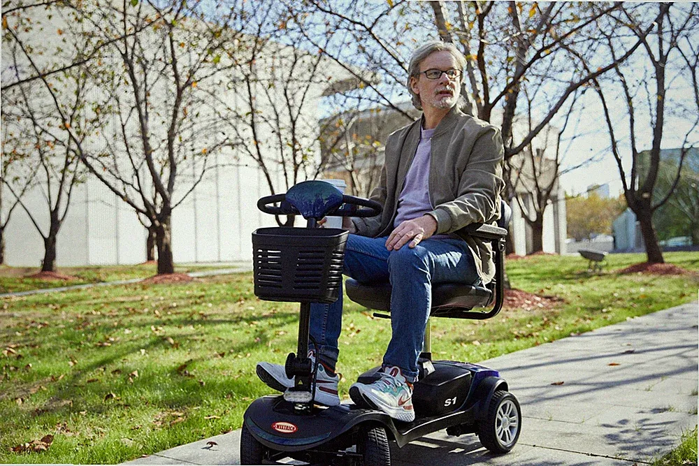 Serie Hochleistungs-Elektroroller,einfach zu demontieren,4-Rad Mobilitätsroller