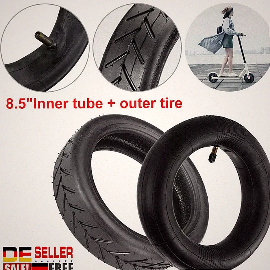 Set Reifen Schlauch 8,5 Zoll Reifen für Xiaomi Mi Mijia E-Scooter M365 8 1/2X2