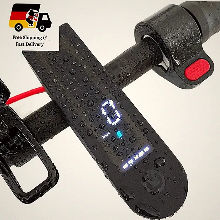 Silikonhülle für Elektroroller YQQXCY Universal Dashboard Wasserdicht Schwarz