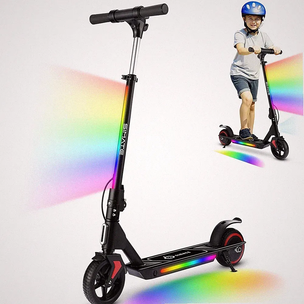 SIMATE S2PRO Elektroroller 130W 14KMH Kinderroller Klappbar E-Scooter Für Kinder