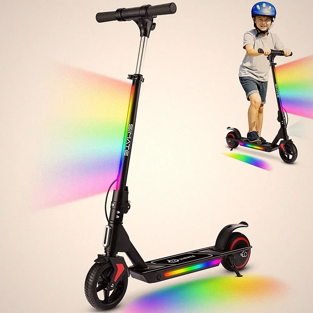 Simate S2Pro Elektroroller 130W 16km/h Klappbar Kinderroller 6,5 Zoll E Scooter