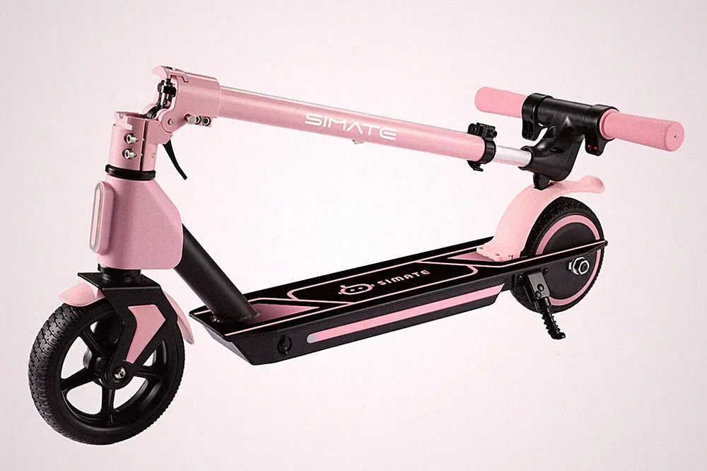 SIMATE S2PRO Elektroroller Für Kinder 130W 14KMH Kinderroller Klappbar E-Scooter