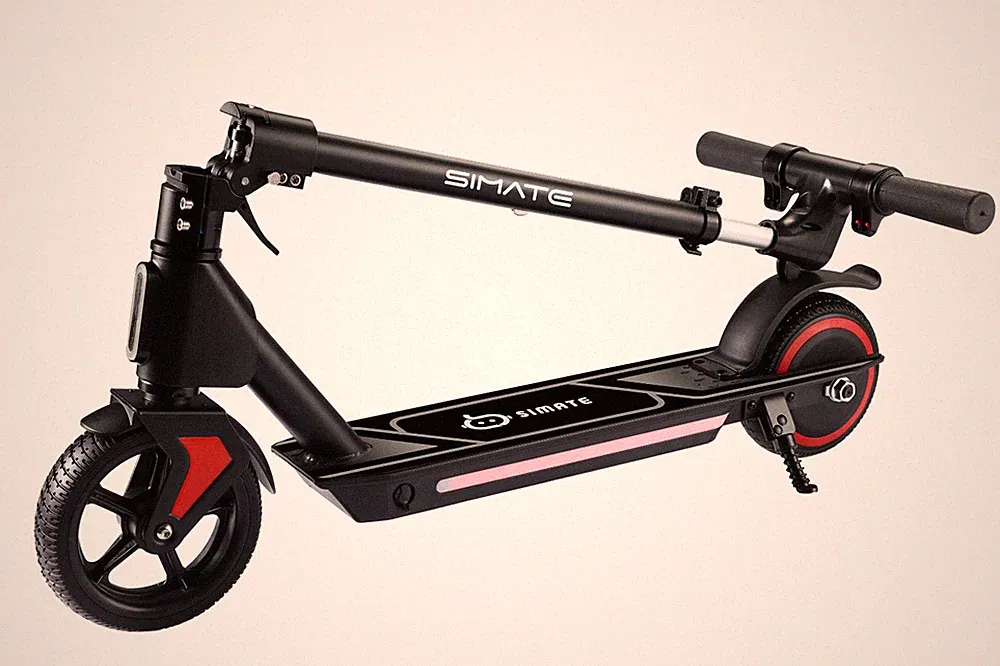 SIMATE S2Pro Elektroscooter Für Kinder 130W 6,5" Kinderroller Klappbar 14KM/H