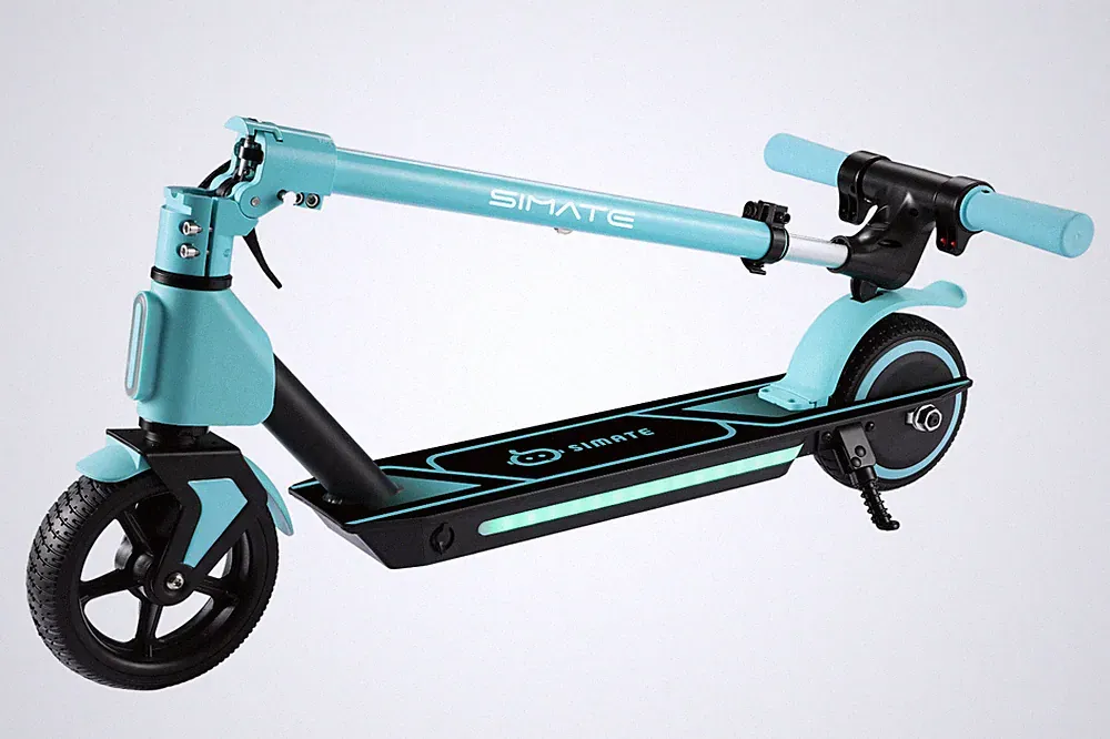 SIMATE S2PRO Kinderroller 130W 14KMH Klappbar Elektroroller E-Scooter Für Kinder