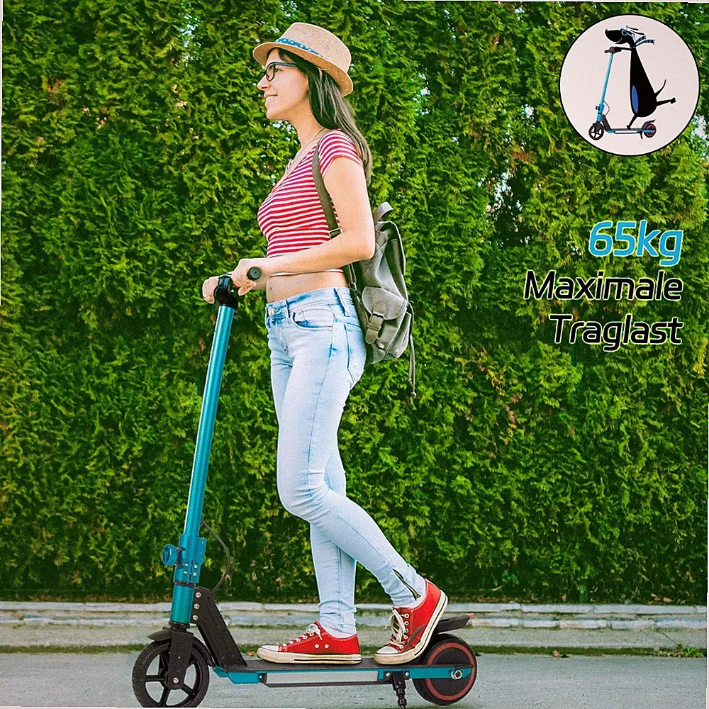 SINAOPUS Kinderroller Cityroller Tretroller Kickscooter， klappbar Elektroroller