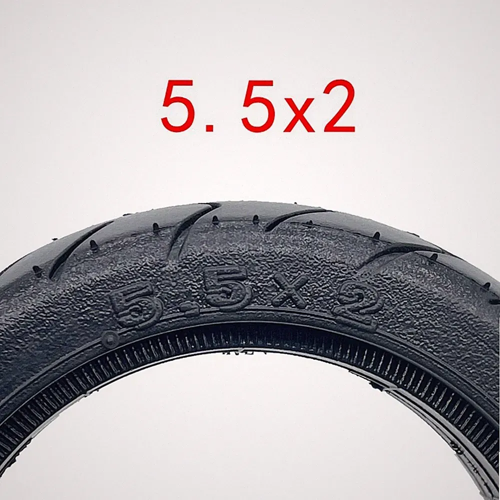 Solider Carbon Fiber 55x2 Reifen für I Scooter Pro Elektroroller in Schwarz