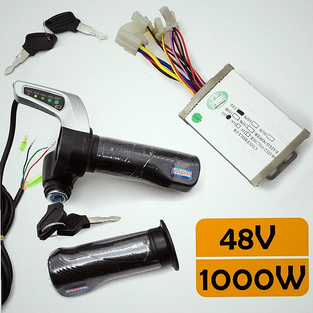 Steuergerät 48V 1000W Elektrofahrrad Elektroroller Bürstenmotor Controller EBike
