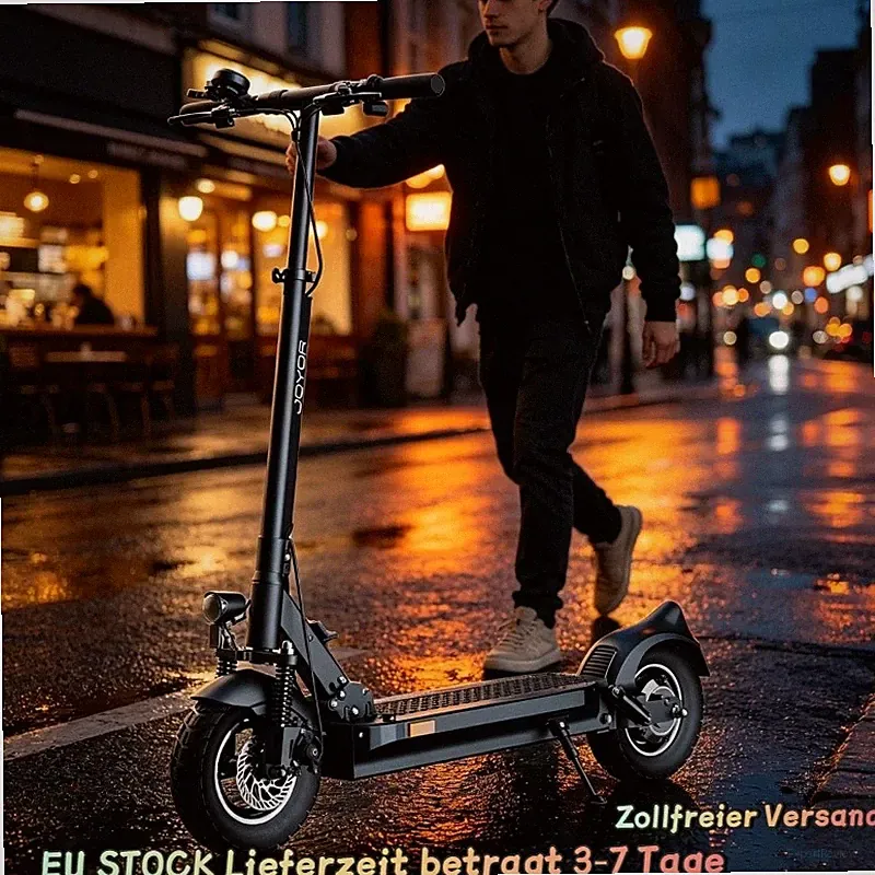 Straßenzulassung 80km Reichweite 500W Elektroroller Joyor Y8-S E-Scooter