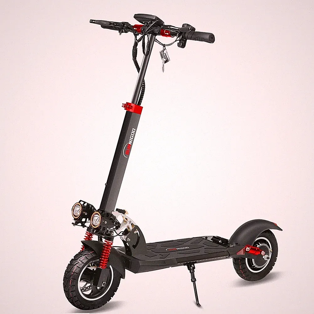 Sunnigoo N3LMAX Elektroroller 10-Zoll Offroad-Reifen Ein-Klick-Klappbar mit Sitz