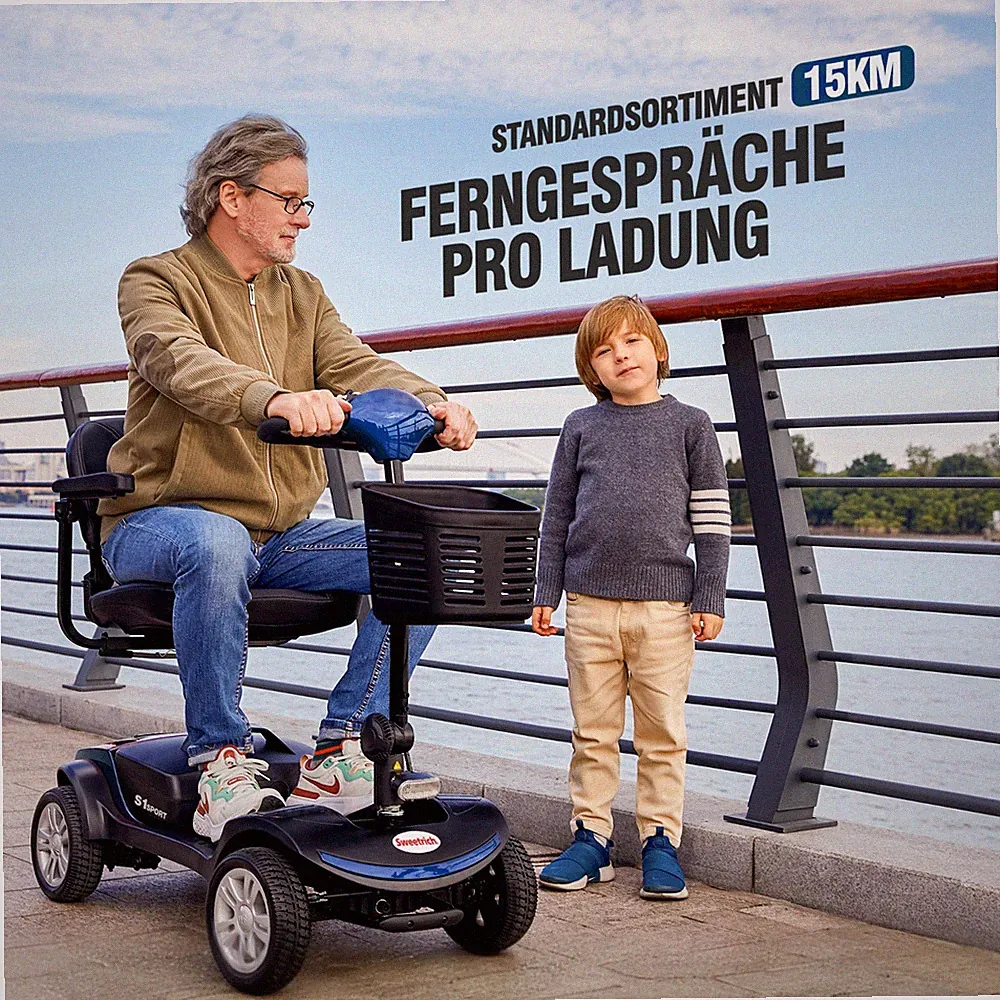 SWEETRICH S1 SPORT S1 Serie Hochleistungs-Elektroroller, einfach zu demontieren