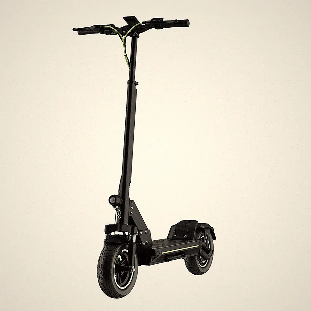 TODIMART D5 Alu-Klapp-Elektrofahrrad, 10-Zoll-Offroadreifen, Vorder- und Hinterr