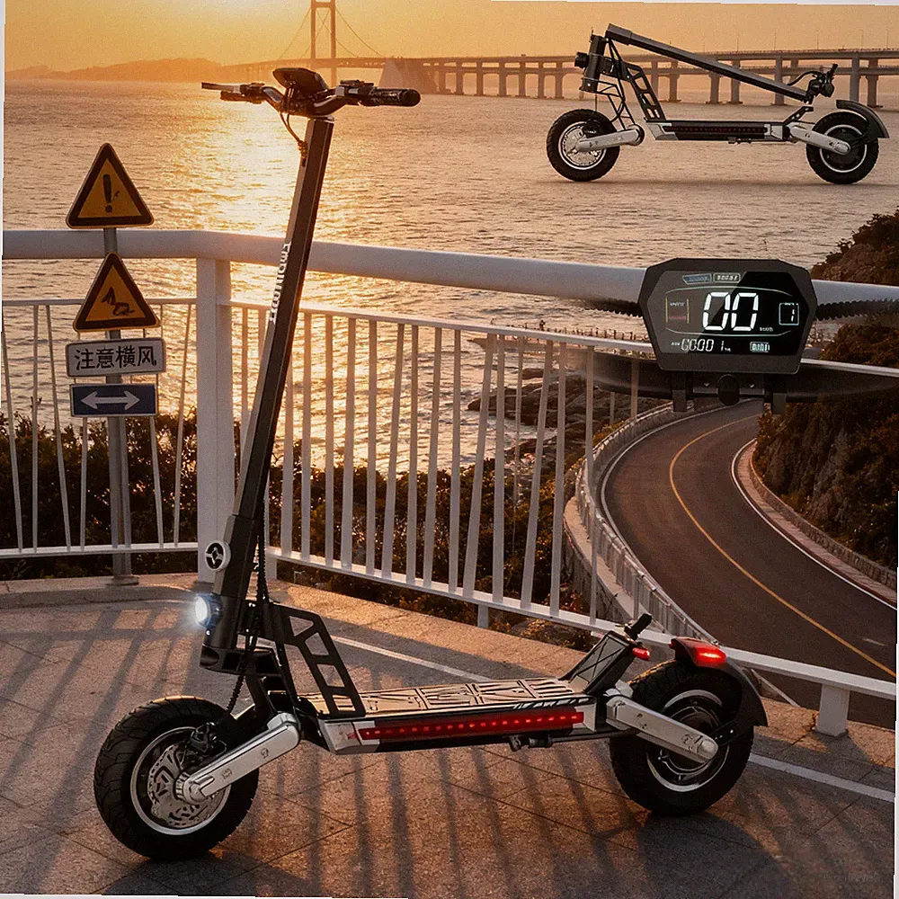 TODIMART G2 500W Elektroroller Straßenzulassung ABE 48V 13AH offroad E-Scooter