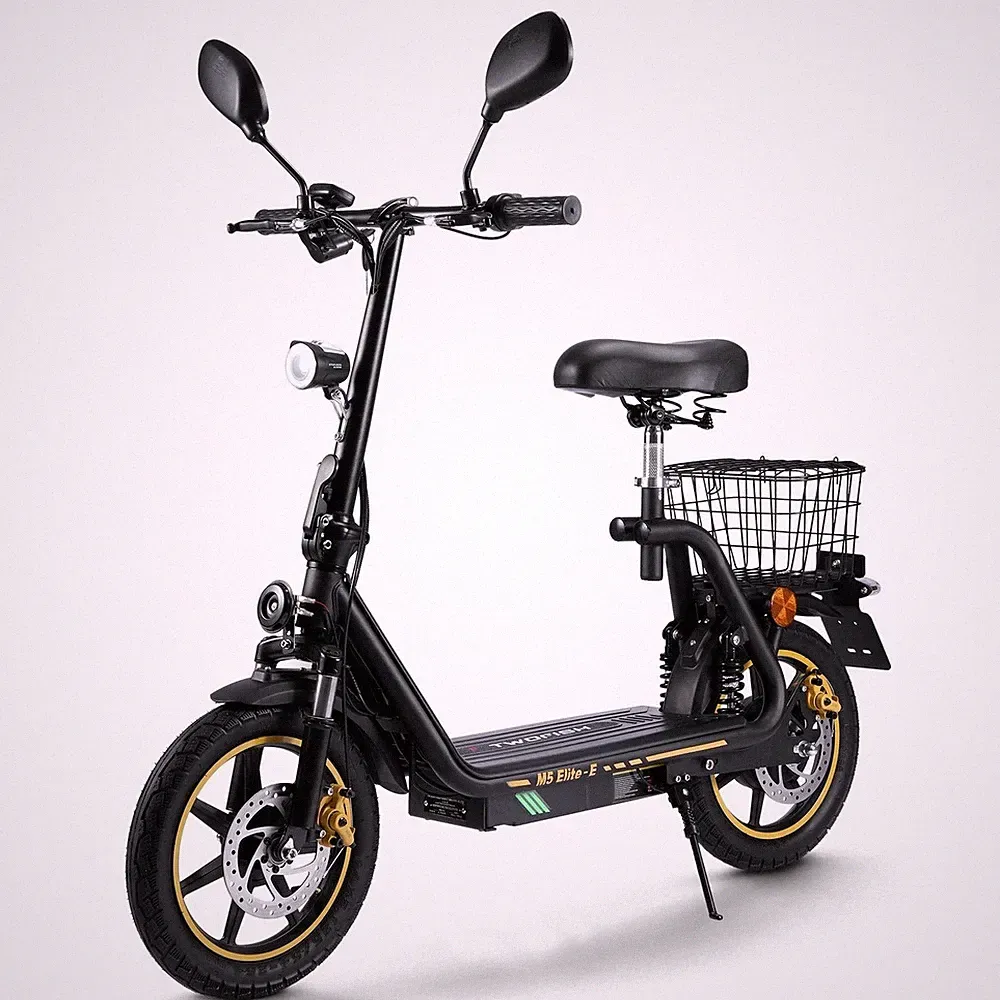 Twofish M 5 Elite 14 Zoll Mit Straßenzulassung 48V Elektro-Roller Mit Sitz