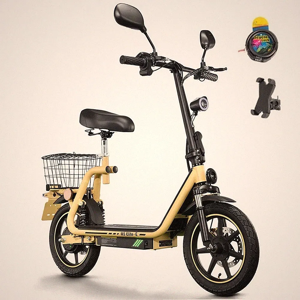 TWOFISH M5 Elite-E mit Straßenzulassung(EEC) faltbarer Elektroroller mit Sitz