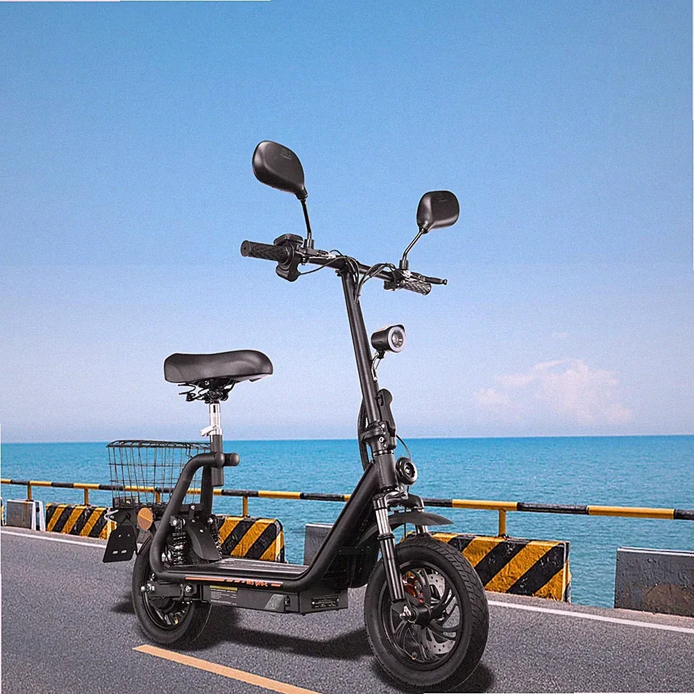TWOFISH M5 PRO 12" Elektroroller 48V13AH Mit Straßenzulassung Scooter mit Sitz