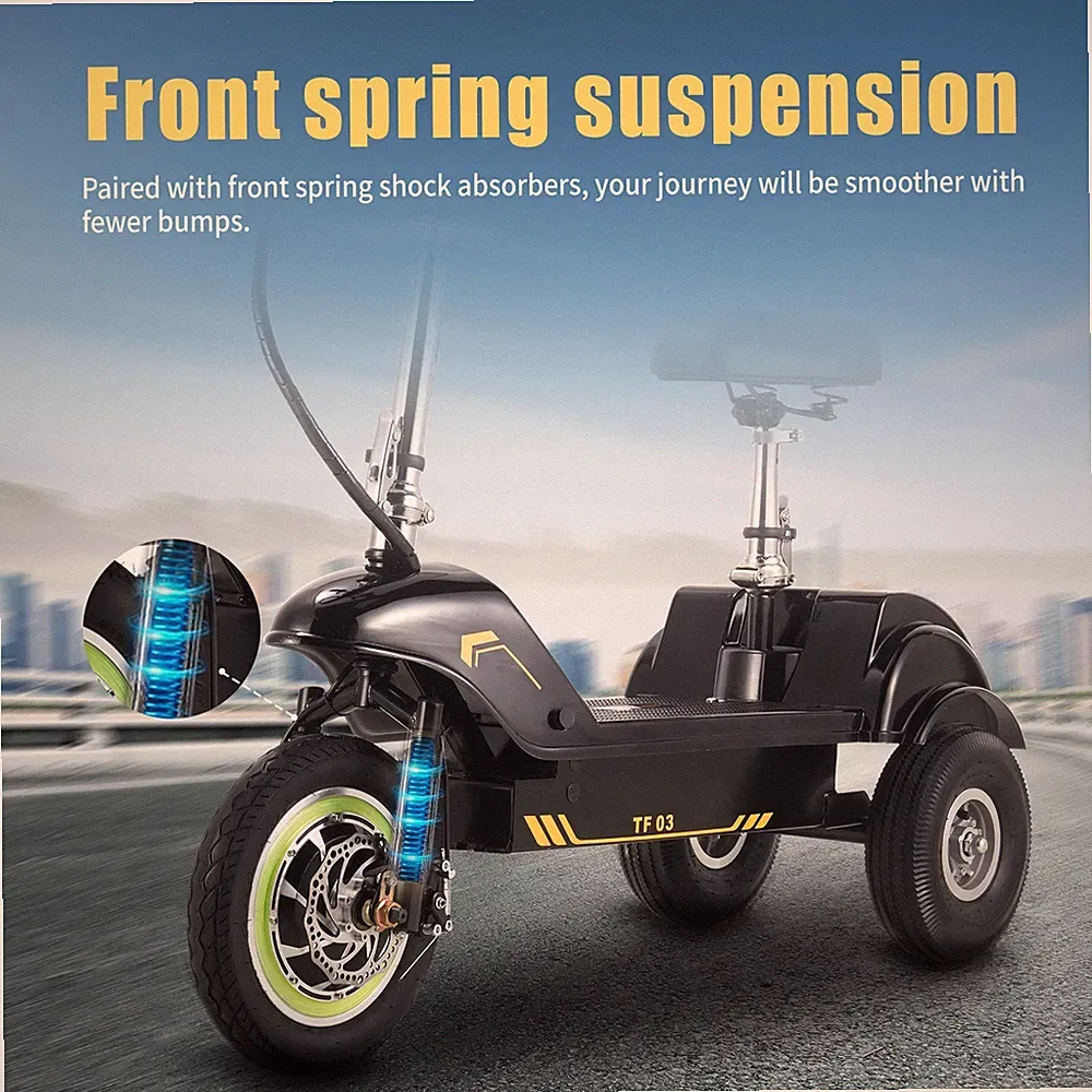 TWOFISH TF03 Elektroroller with Removable Seat, 500W Motor, 48V 15Ah 28km/h EU