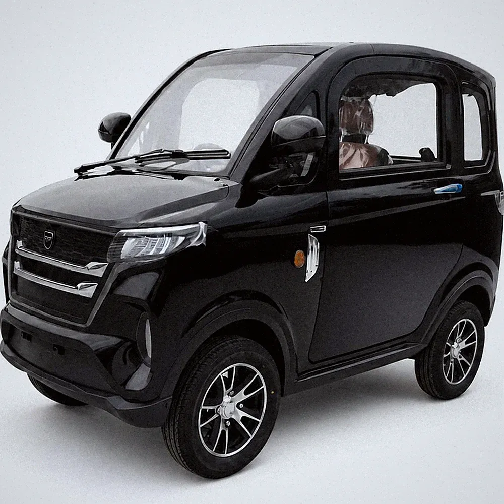 Urban Hopper Elektro Kabinenroller 4-Rad 25km/h 2kW 60V 58Ah Blei-Gel Schwarz