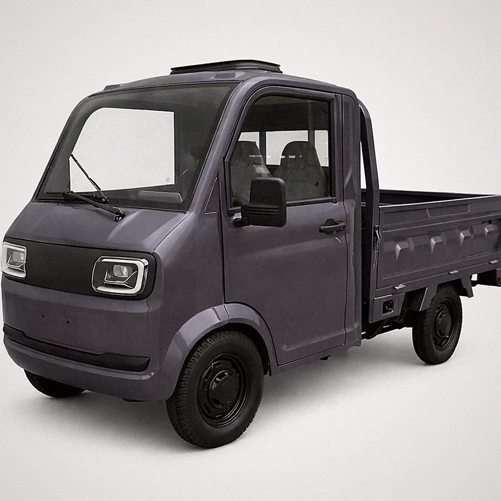 Urban Hopper Pickup Twin 2-Sitzer Elektro Kabinenroller Lastenrad 45 km/h 3KW