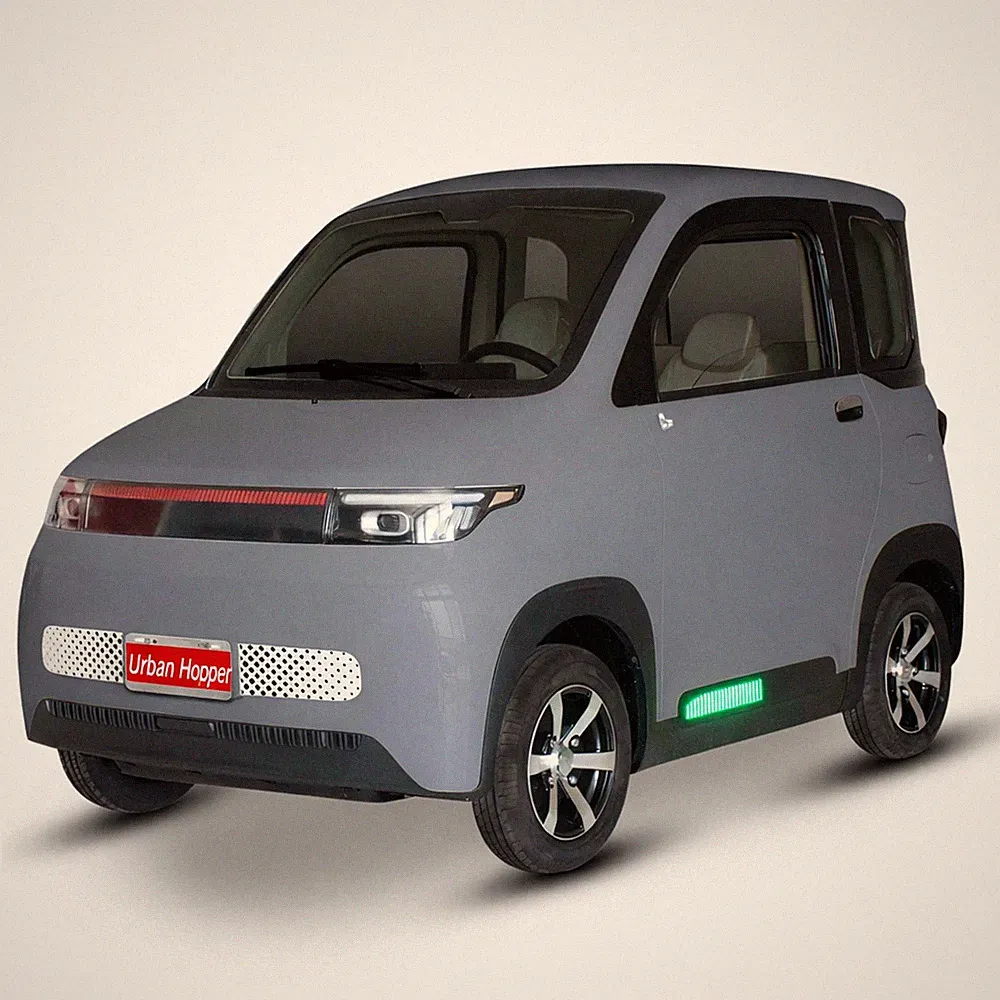 Urban Hopper Twin Plus Kabinenroller für 2 Personen Zweisitzer 45kmh 4KW Grau