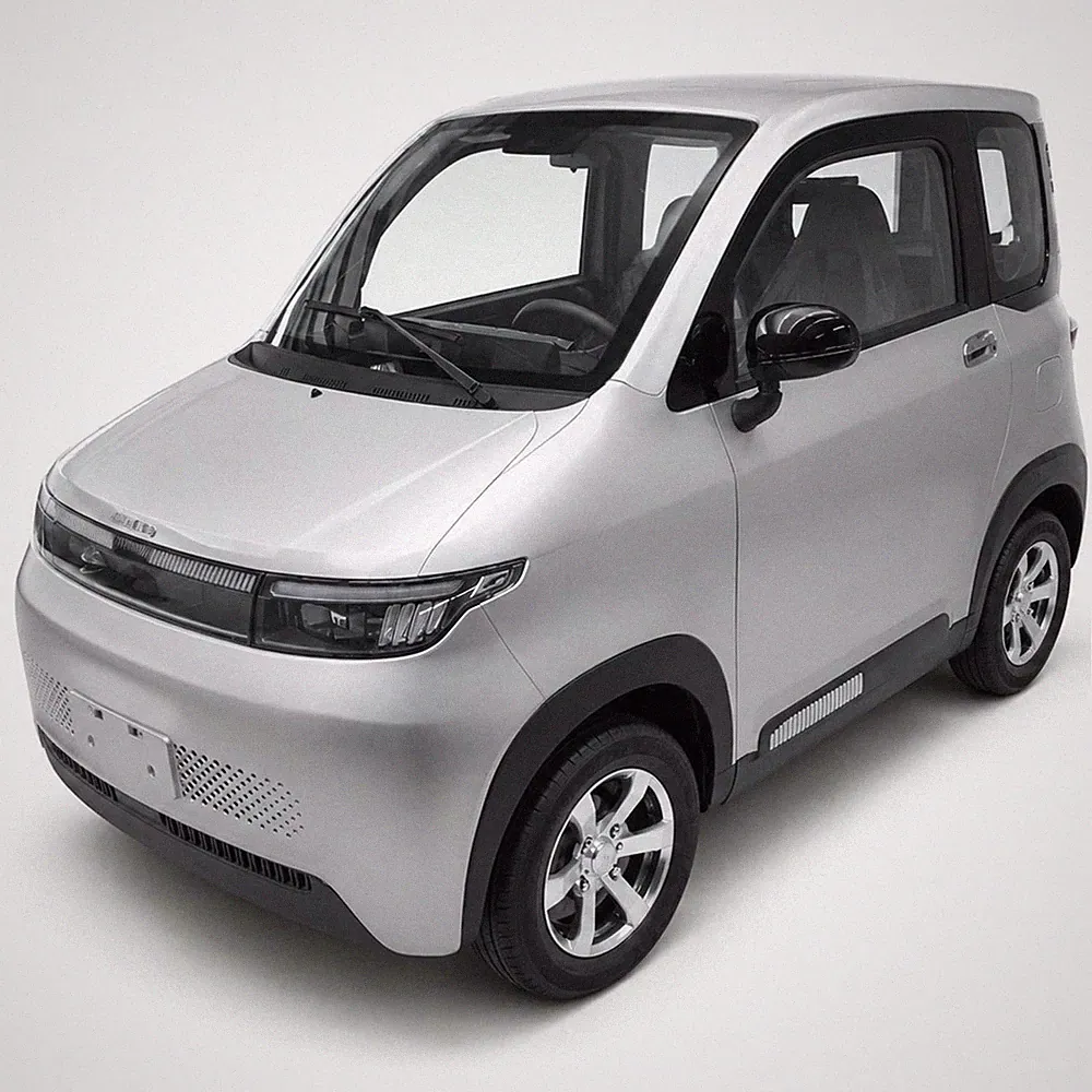 Urban Hopper Twin Plus Kabinenroller für 2 Personen Zweisitzer 45kmh 4KW Silber