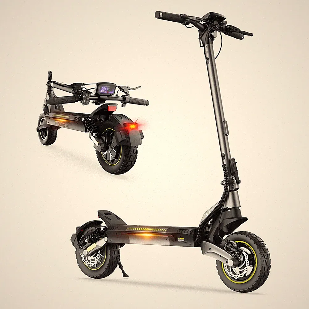 V5pro Offroad Elektroroller 500W 12,5AH E-Scooter bis 70km mit Straßenzulassung