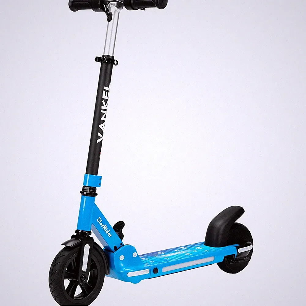 Vankel 6 Zoll Kinder E-Scooter 150W Faltbare Elektroroller mit RGB-Leuchte