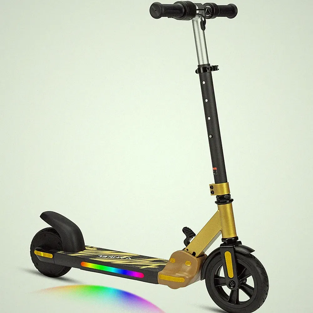 Vankel Kinderroller 150W Elektroroller 6'' E-Scooter Faltbarer ab 6 Jahren 14KMH