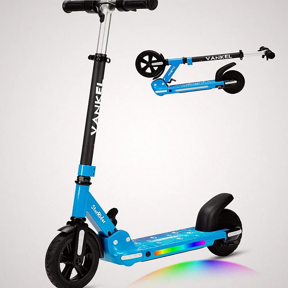 Vankel Kinderroller Elektroroller für Kinder 150W 14KM/H E-Scooter ab 6 Jahren