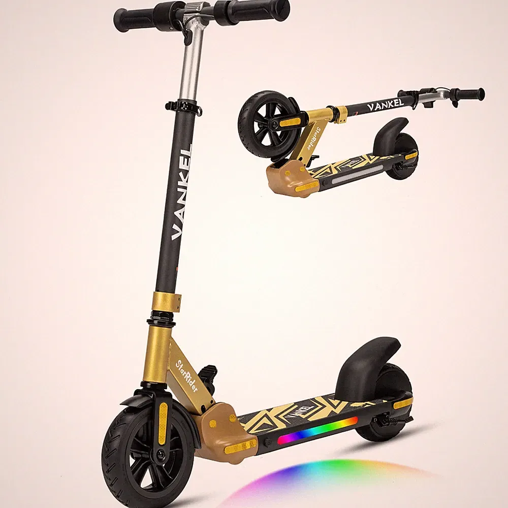Vankel S01 Kinderroller Elektroroller 150W 14KM/H 6 Zoll E-Scooter ab 6 Jahren