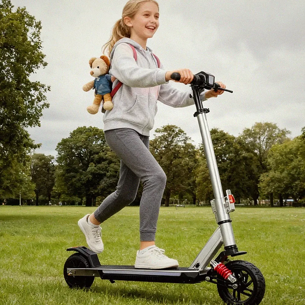 Vankel S31 Elektroroller für Kinder 150W 14KMH 6,5 Zoll Kinderroller 6-14 Jahren