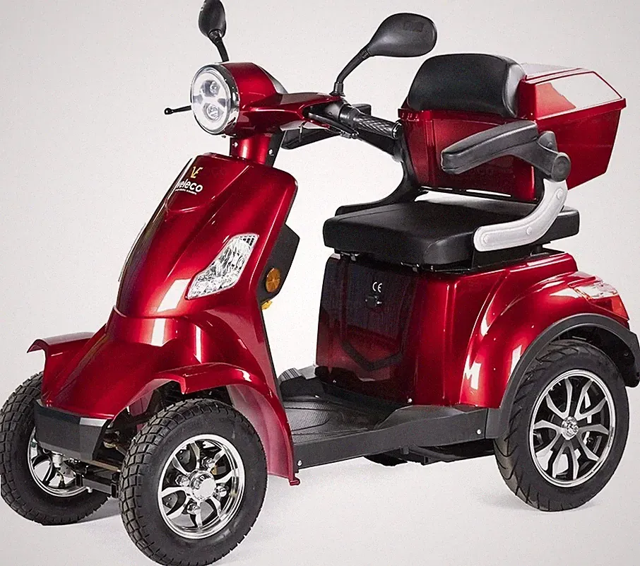 VELECO FASTER Lithium Ion Elektromobilität Roller 1000W 4 Rädern