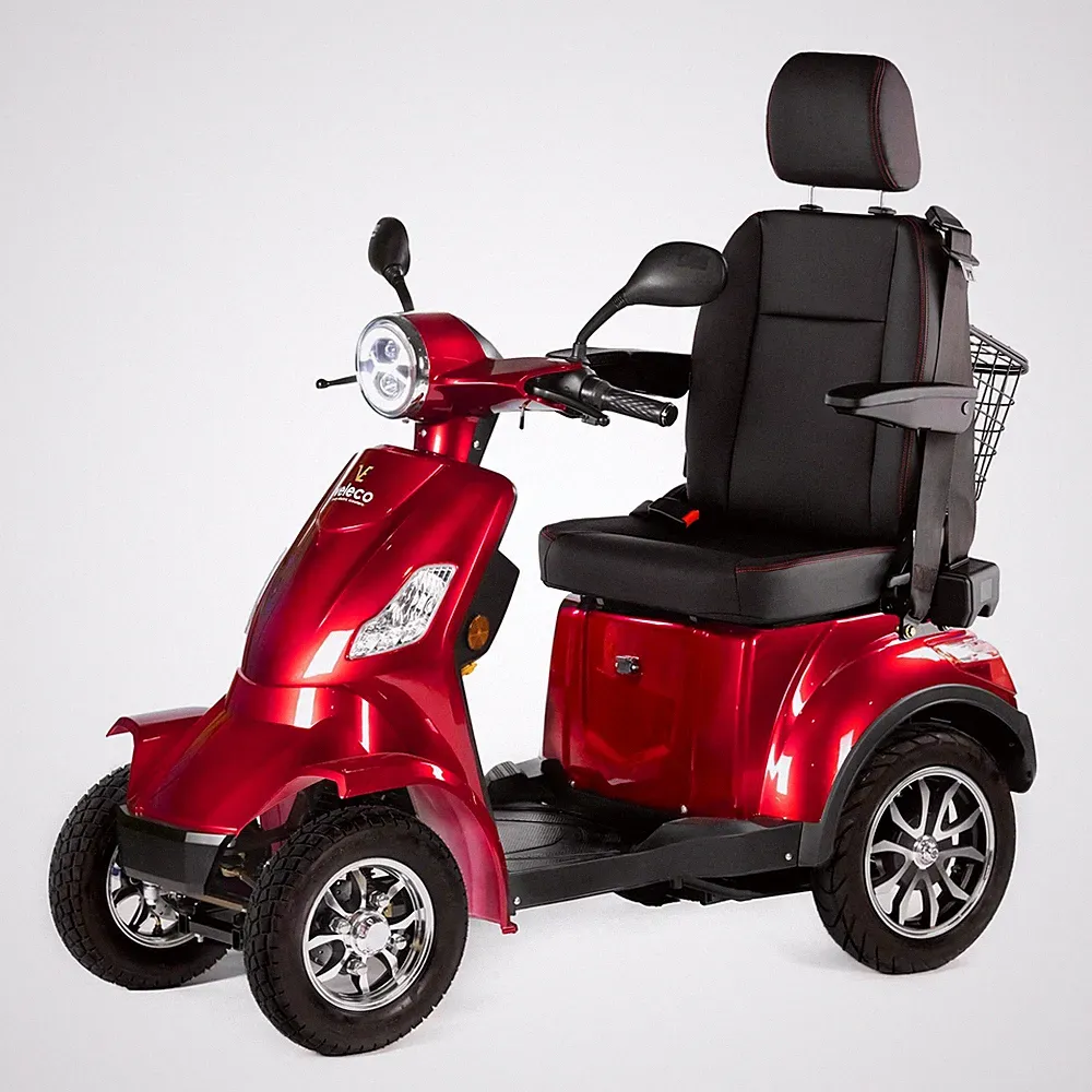 VELECO FASTER mit Kapitänssitz Seniorenmobil 4-Rad Elektroroller