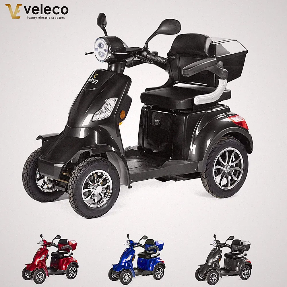 VELECO FASTER Seniorenmobil 4-Rad Elektroroller Scooter Mobilitätsroller Roller
