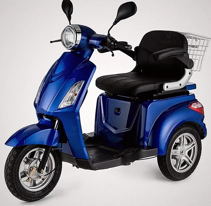 Veleco ZT15 3-rädriger Elektromobil 900 W blau