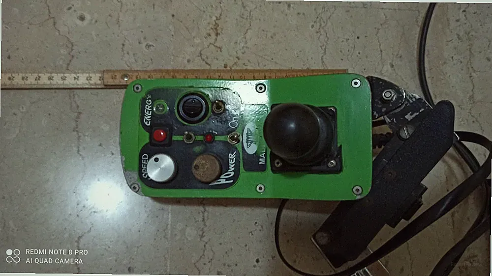 Verschiebbarer Joystick für Elektrorollstuhl Modell Etac Twin Power